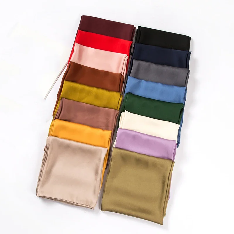 Атласный шарф для женщин, 70 с – обзор и цена Silk Scarf Square