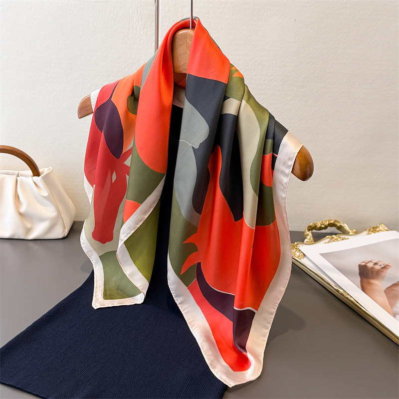 Новый женский квадратный плато – обзор и цена Silk Scarf Square