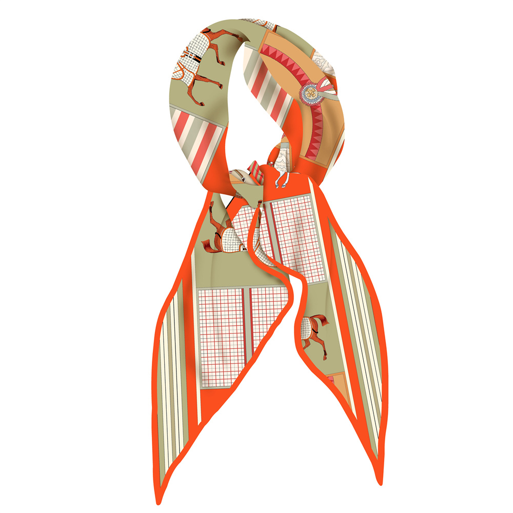 Новый дизайн, модные шелковые  – обзор и цена Silk Scarf Square